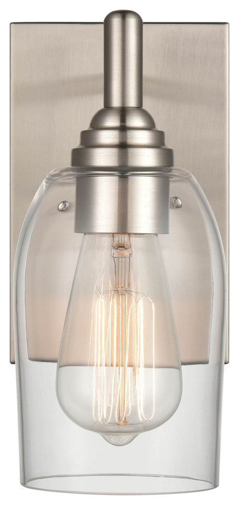 Arlett 1 Light 4.75 in. Brushed Nickel Bath Sconce