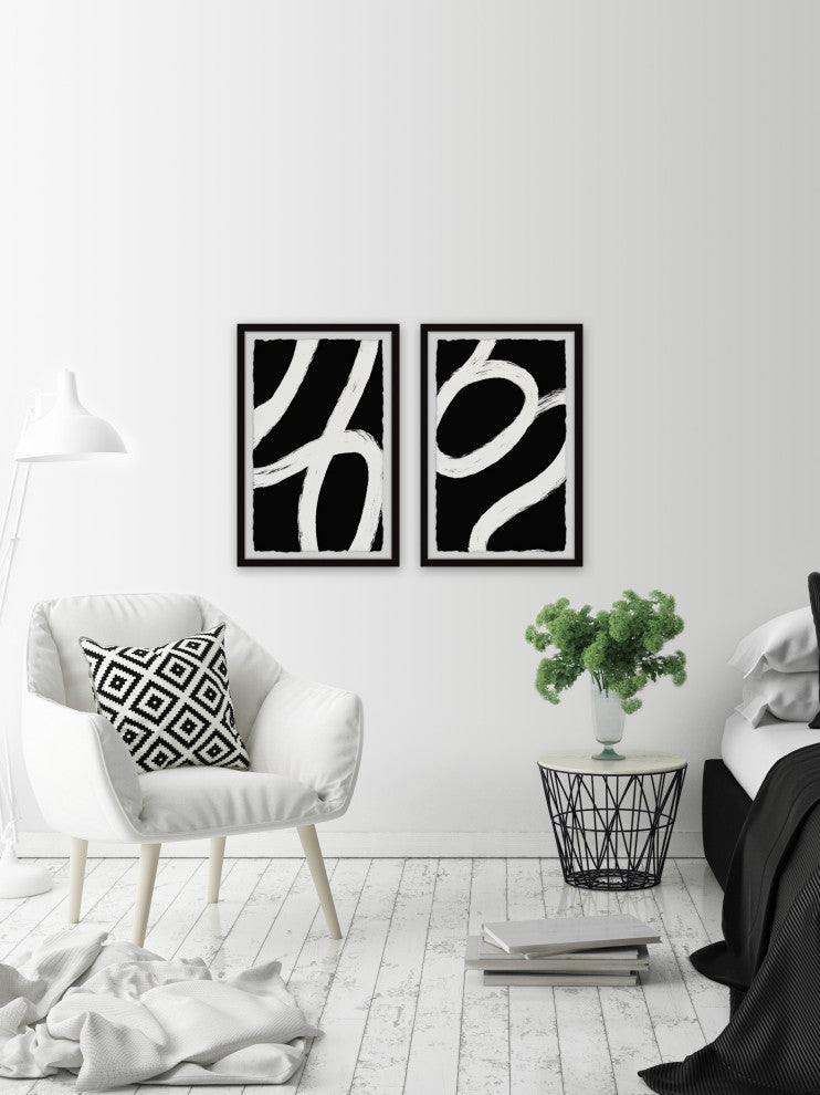 The Pocket Road Diptych, 2-Piece Set, 8x12 Panels