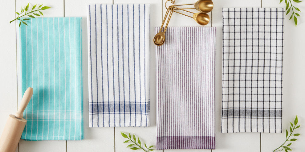 Nautical Blue Basic Dishtowel (Set of 8)