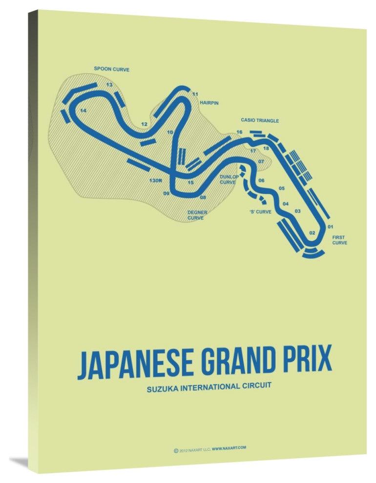 "Japanese Grand Prix 2" Fine Art Print