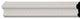 3 1/8"H x 7/8"P x 96"L Windsor Dentil Chair Rail