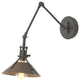 Henry Sconce, Natural Iron Finish, Bronze Accents