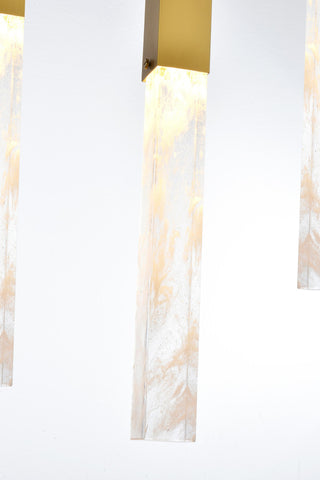 Home Living 36" Pendant, Satin Gold