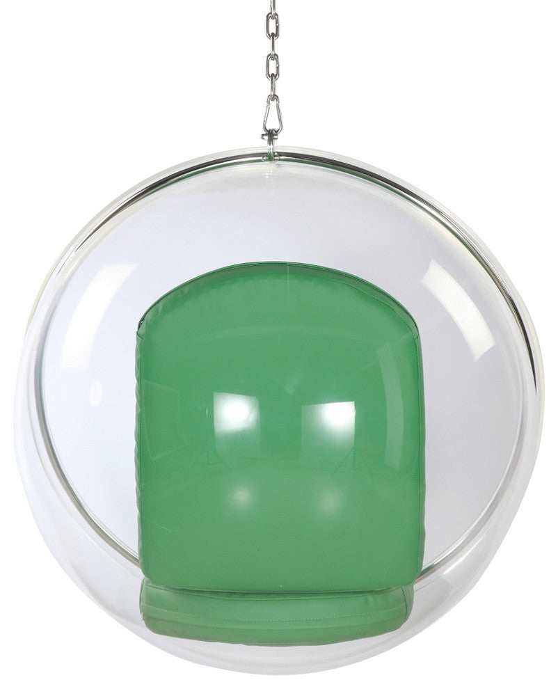 Modern Classics Bubble Hanging Chair, Green