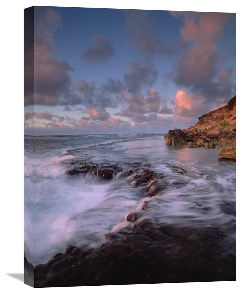 "Keoneloa Bay, Kauai, Hawaii" Stretched Canvas Giclee by Tim Fitzharris, 18"x24"