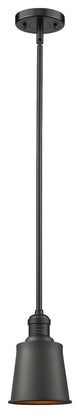 1-Light Addison 5" Mini Pendant, Oil Rubbed Bronze