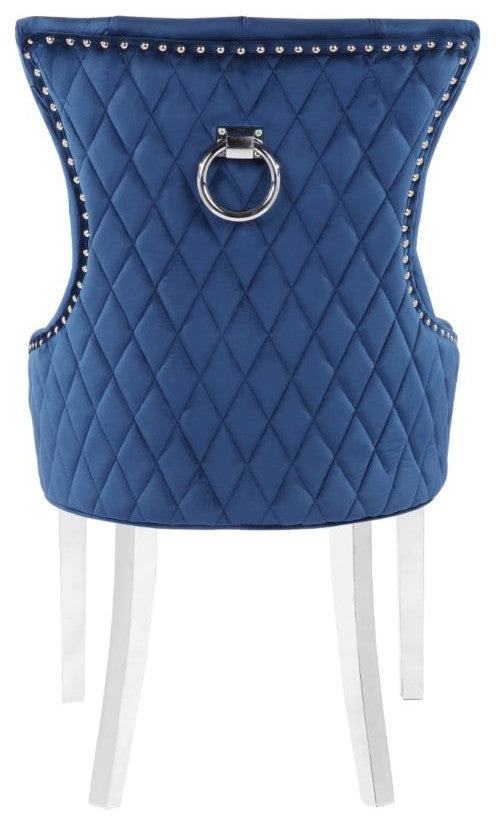 Champagne Chair (set of 4) , Blue