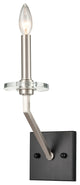 Innovations 331-1W-BSN-BB-C35-LED 1-Light Sconce, Black Satin Nickel