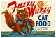 "Fuzzy Wuzzy Brand Cat Food" Digital Paper Print by Retrolabel, 24"x17"
