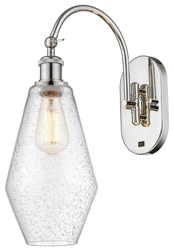 Innovations 518-1W-PN-G654-7-LED 1-Light Sconce, Polished Nickel