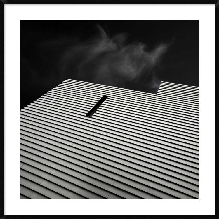 "The Small Window" Framed Digital Print by Gilbert Claes, 44x44"