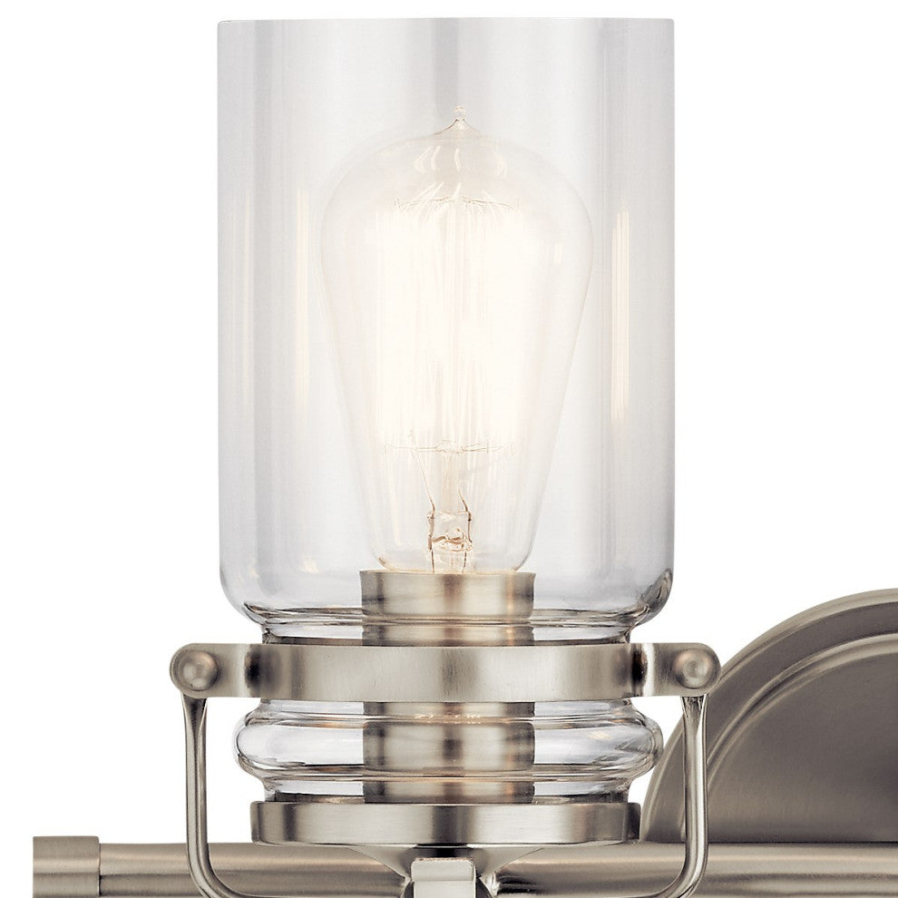 Kichler Brinley Bath Light, Brushed Nickel, 2