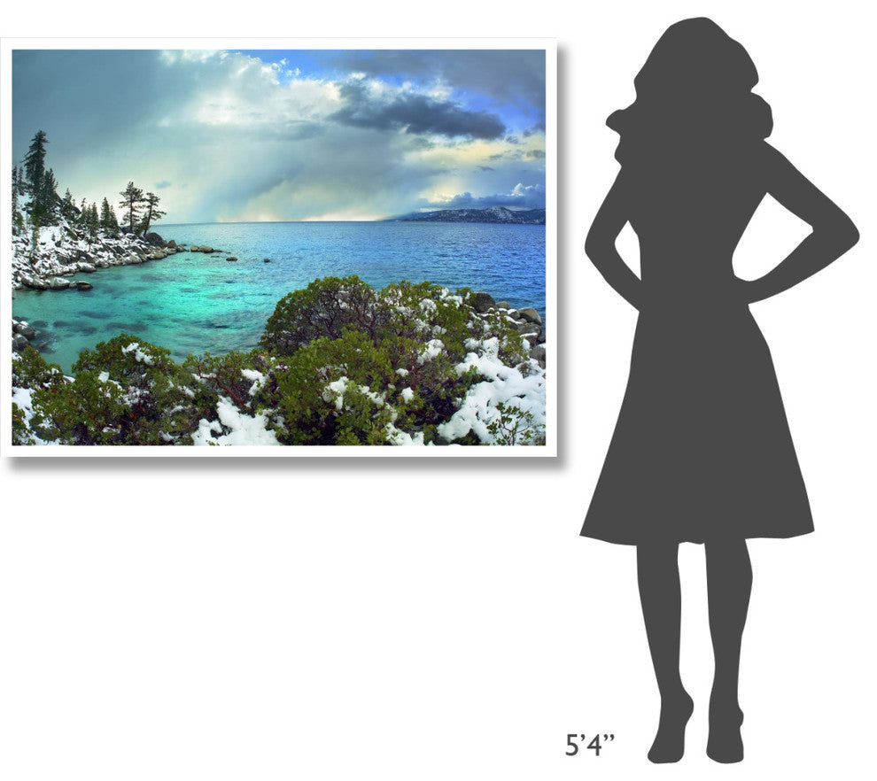 "Memorial Point, Lake Tahoe, Nevada" Paper Print by Tim Fitzharris, 50"x38"