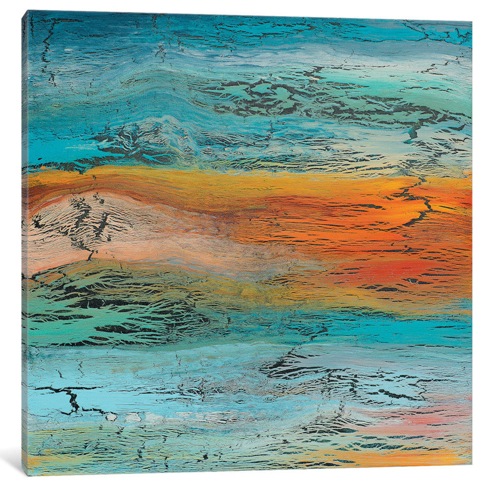 "Wordless Song" by Alicia Dunn, Canvas Print, 37"x37"