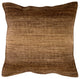 Surya Chaz CZ-004 18"x18" Pillow Kit, Camel/Dark Brown