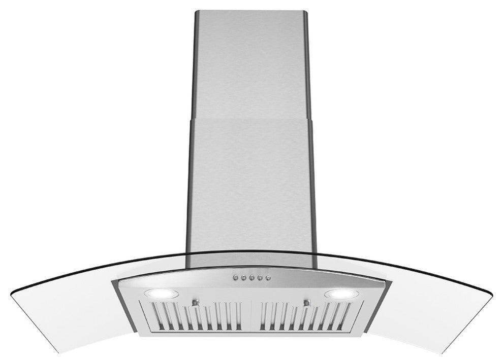 Streamline 36" Gasperi Convertible Wall Mount Range Hood, Stainless Steel