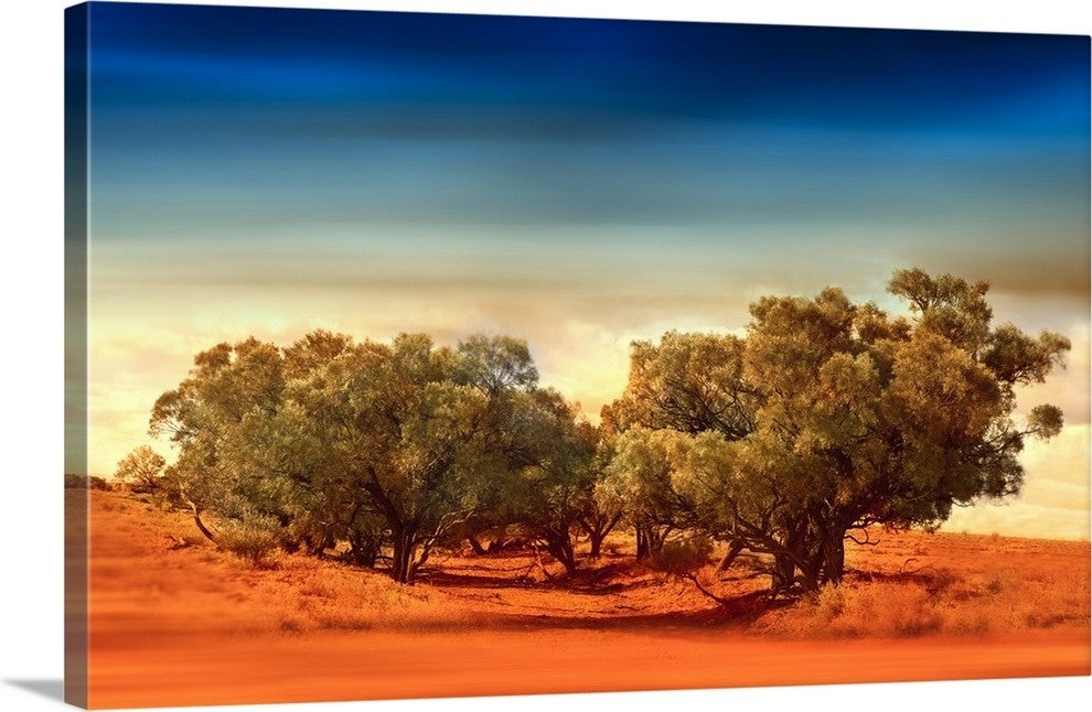 "Dry Creek Dream" Wrapped Canvas Art Print, 36"x22"x1.5"