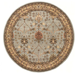EORC Hand-tufted Wool Blue Traditional Oriental Morris Rug, Runner 2'6"x10'