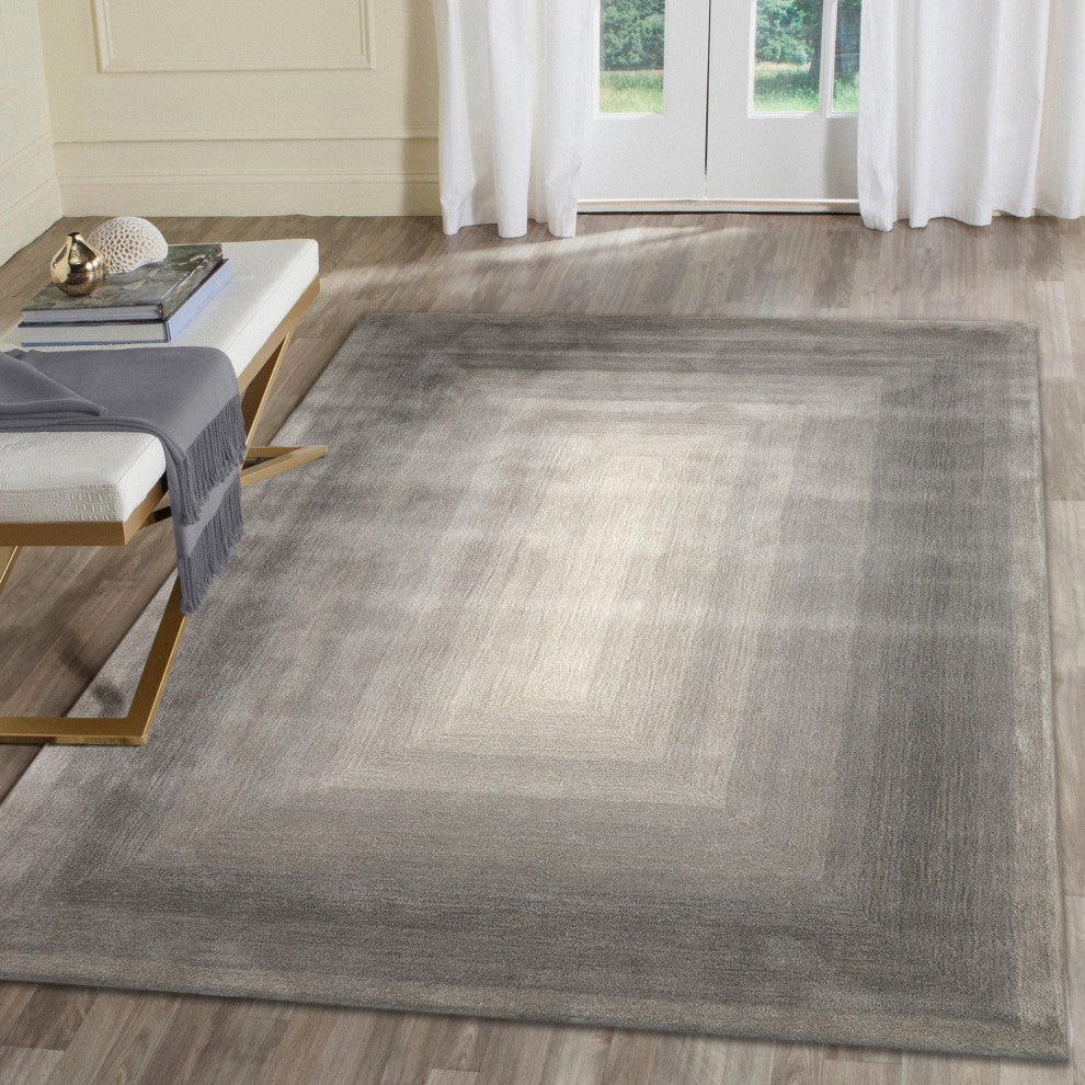 Tivoli Dream Border Indoor Rug Silver 7'6"x9'6"