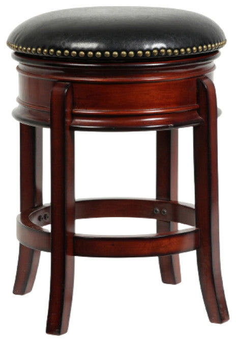 24" Hamilton Swvl Stool, Brandy