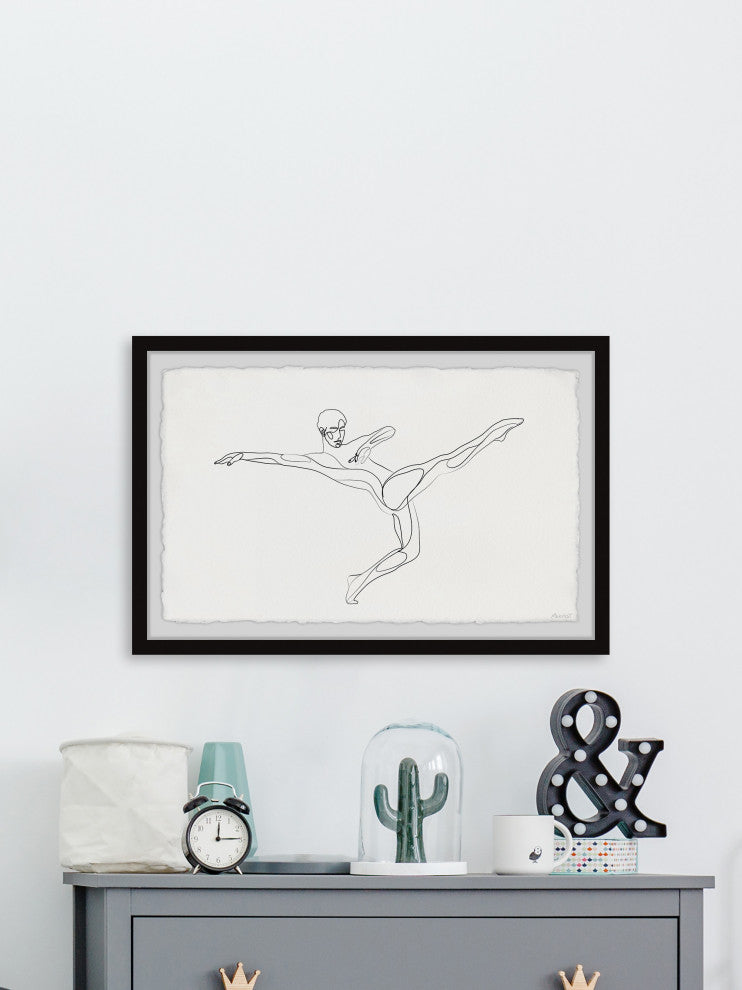 "Purpose Fuels Passion" Framed Painting Print, 18x12