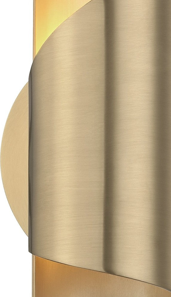 Evie LED Wall Sconce, Finish: Aged Brass