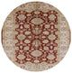 Ahgly Company Indoor Round Mid-Century Modern Area Rugs, 7' Round