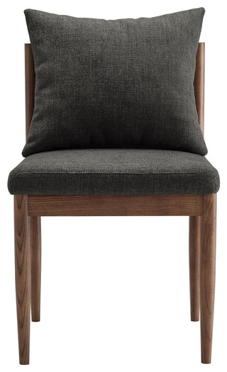 Remington Wood Dining Side Chair, Charcoal