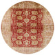 Ahgly Company Indoor Round Mid-Century Modern Area Rugs, 3' Round