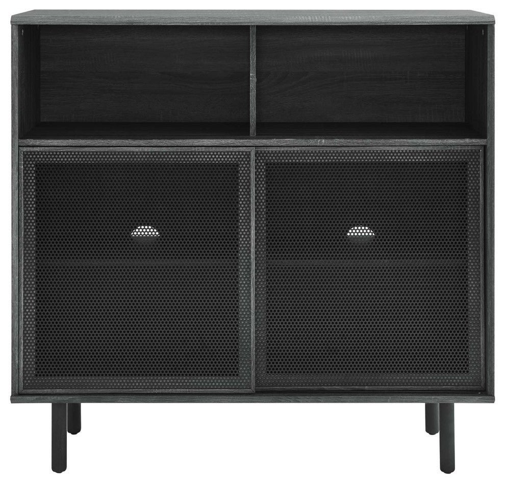 Kurtis 47" Display Cabinet, Charcoal