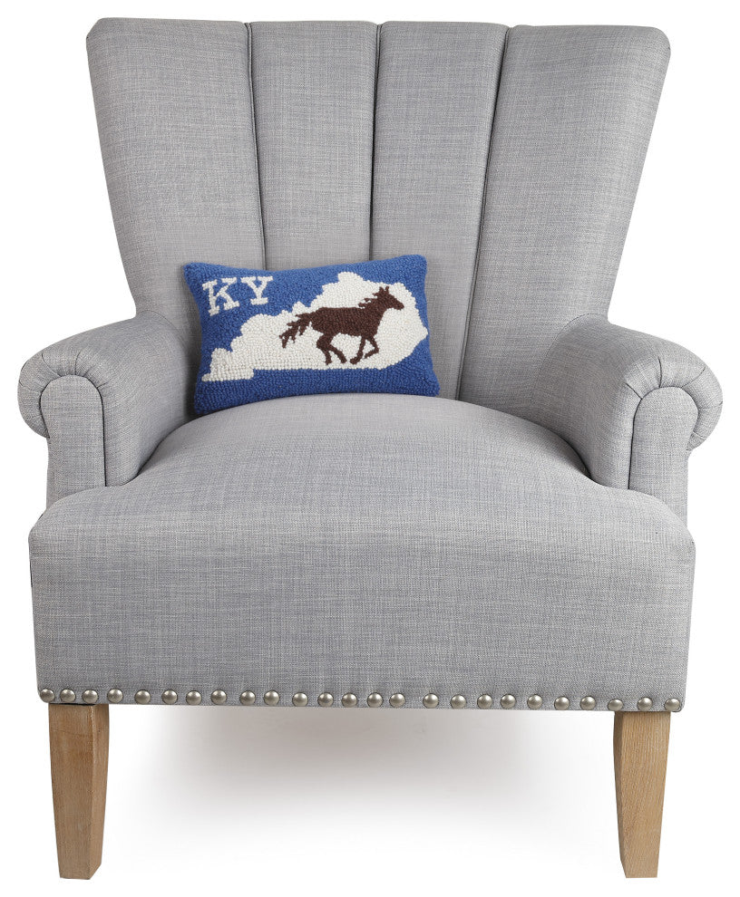 Kentucky Horse Hook Pillow