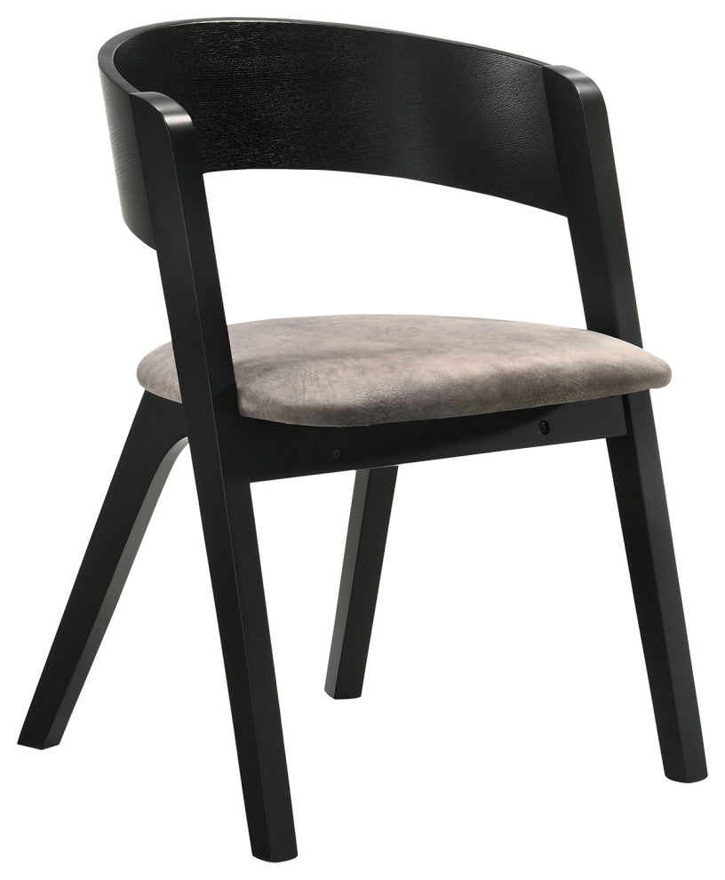 Laredo Jackie 5-Piece Black Dining Set