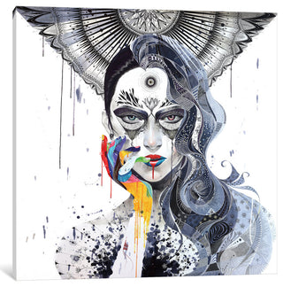 "Janus Gallery" by Minjae Lee, 37x37x1.5"