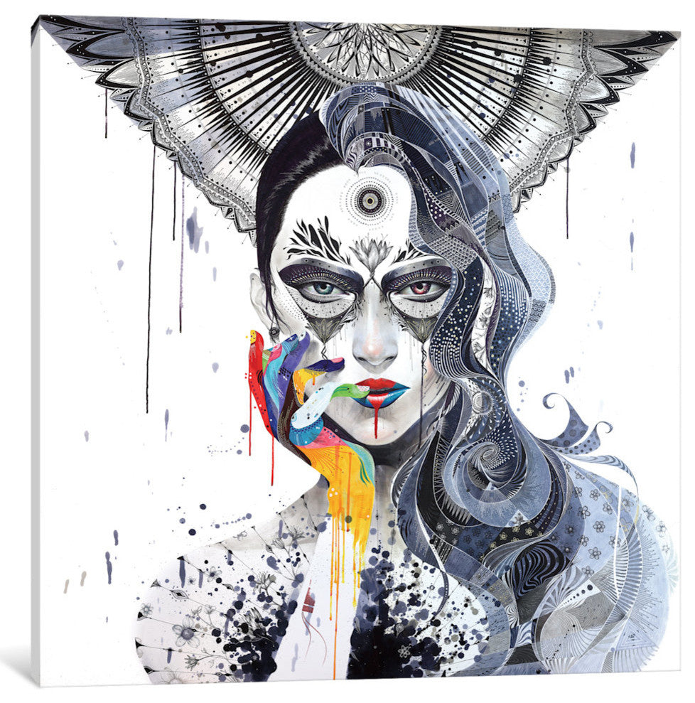 "Janus Gallery" by Minjae Lee, 37x37x1.5"