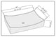 Fine Fixtures White Vitreous China Rectangular Vessel Sink