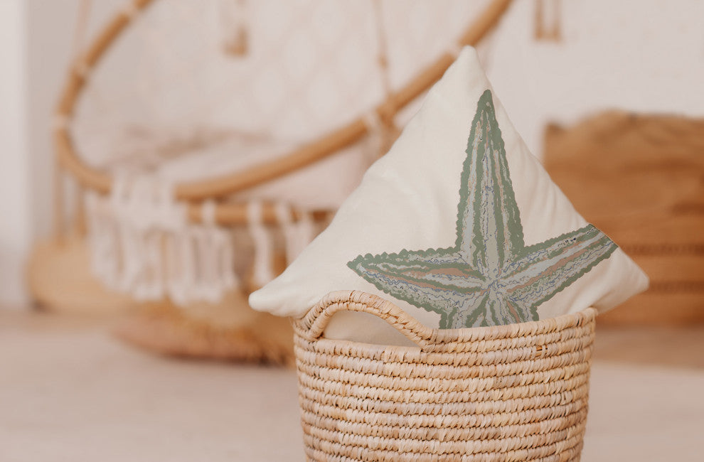14x20" Gone Forever Overboard Nautical Decorative Indoor Pillow, Sage