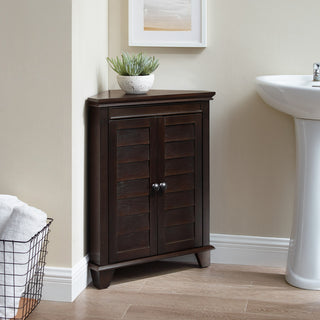 Lydia Corner Cabinet Espresso