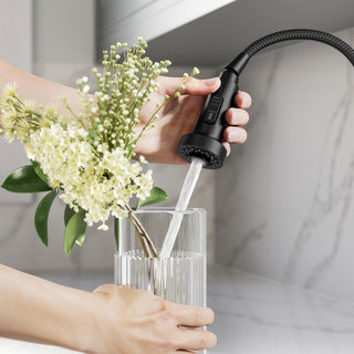 Bolden Sensor 2-Function Pull-Down 1-Handle Kitchen Faucet, Matte Black