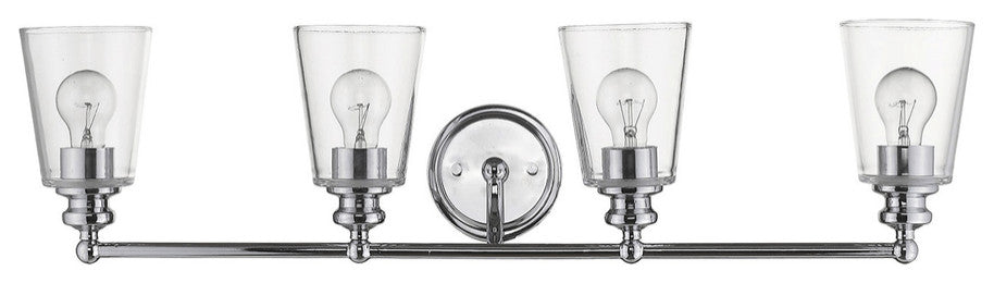 Ceil 4-Light Chrome Vanity