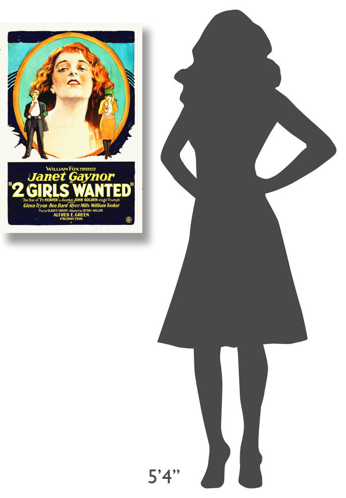 "Two Girls Wanted" Stretched Canvas Giclee by Hollywood Photo Archive, 20x30"