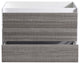 Fresca Catania 36" Gloss Ash Gray Wall Hung Cabinet