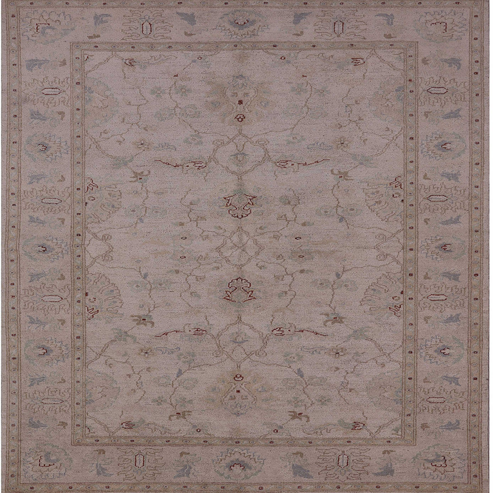 Ahgly Company Indoor Square Mid-Century Modern Area Rugs, 6' Square