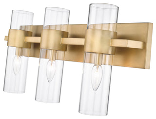 Z-Lite 343-3V Lawson 3 Light 25"W Vanity Strip - Rubbed Brass
