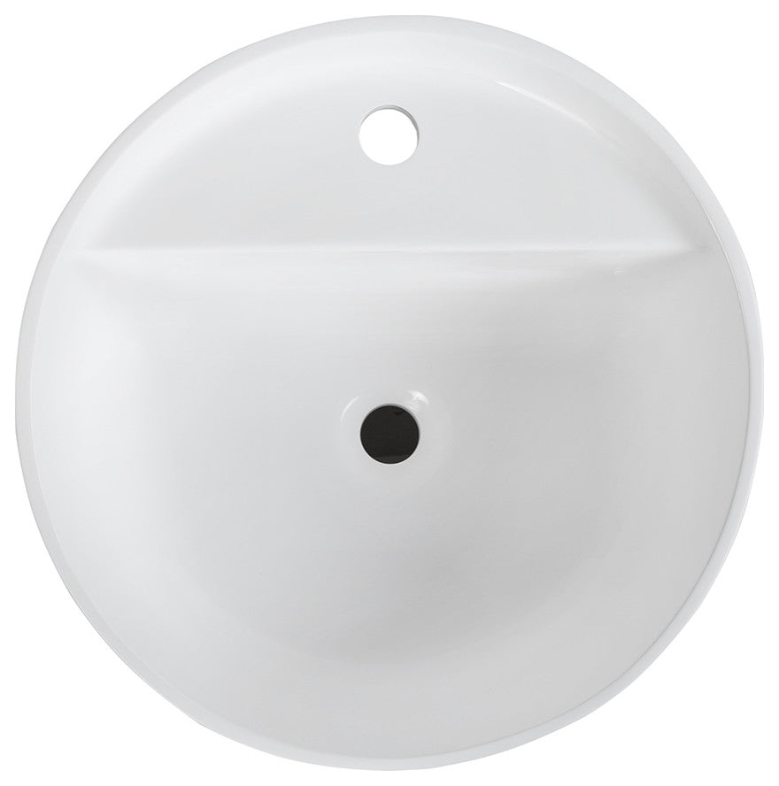 18" Streamline K-1955-18 Solid Surface Resin Freestanding Basin