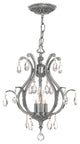 Crystorama Dawson 3-Light Mini Chandelier