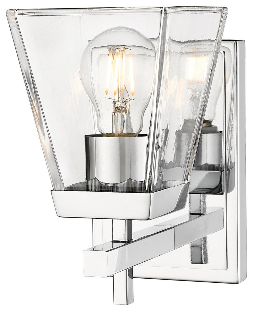 Lauren 1-Light Wall Sconce, Chrome
