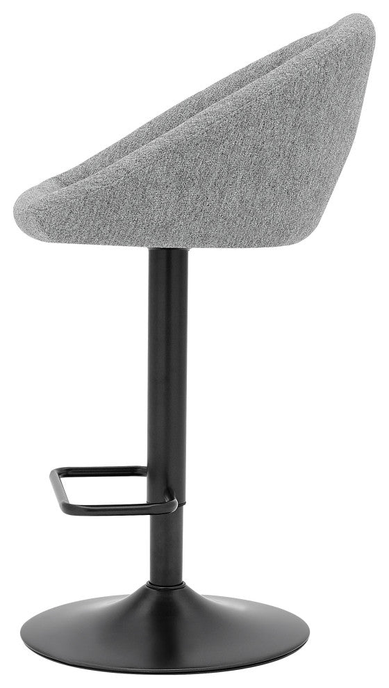 Watson KD Fabric Gaslift Swivel Bar Stool