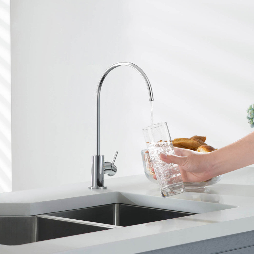Circular Water Filtration Faucet, Chrome