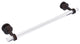 Pacific Beach 18" Shower Door Towel Bar with Dotted Accents, Venetian Bronze