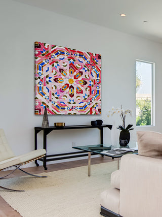 "Kasbah" Fine Art Canvas Print, 40"x40"